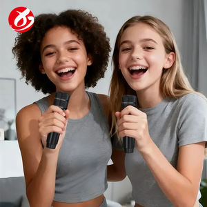 Mini haut-parleur Portable extérieur Mini fête basse Hifi Bt haut-parleur avec micro maison haut-parleur karaoké sans fil avec chargeur sans fil - Product Image 2