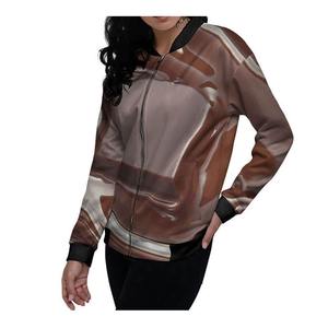 Chaqueta Bomber Unisex de Invierno de Alta Calidad, Duradera, Cómoda, Superventas, Oversize, Estampada, Tejida, Ecológica, con Spandex - Product Image 2