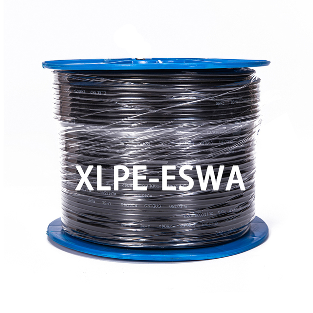 0.6 /1kV 4 Core XLPE Coated Armored SWA Power Cable Electrical Wire