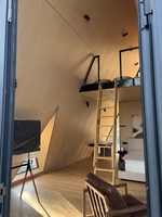 Maison/Cabane/MAISON MODULAIRE préfabriquée moderne et détachable en forme de A pour Airbnb/camping/centre de villégiature