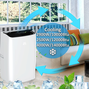 12000BTU <b>Portable</b> 5 in 1 Air Conditioner With Dehumidifier UV-C Purifier Function Smart Wifi <b>AC</b> <b>Unit</b> for Home Large Air Cooler L - Product Image 2