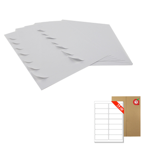 Tùy chỉnh A4 Kraft bao bì nhãn Glossy Matte dính giấy cho laser phun Dot Matrix máy in không thấm nước cho hàng hóa markin - Product Image 3