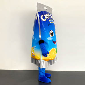 Özelleştirilebilir boyutu kurumsal özel maskot kostüm içecek maskot kostüm ultra-yumuşak peluş kumaş - Product Image 3