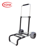 Chariot de plage en aluminium YONK avec plateforme, pliable, roues à ballon de 9 pouces, OEM disponible