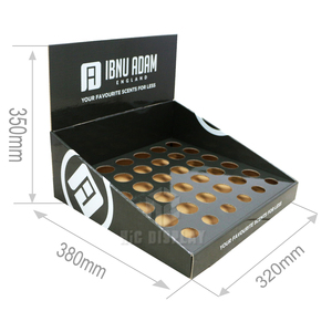 Hot bán nước hoa Pop hộp các tông sóng truy cập hàng đầu hiển thị đứng cho dầu hộp đóng gói siêu thị cửa hàng bán lẻ - Product Image 3