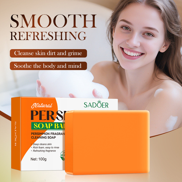 Soap Mandarin Orange Fragrance Cleansing Soap Deeply Cleanses the Body Handmade Soap