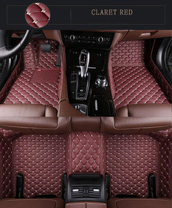 Taille de montage spécifique personnalisée tapis de sol en cuir de luxe antidérapant <span class=keywords><strong>prix</strong></span> usine de tapis 5d pour différents tapis de voiture de véhicule - Product Image 3