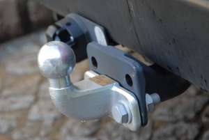 YH3705 Boule d'<span class=keywords><strong>attelage</strong></span> robuste pour remorque, 50 mm, <span class=keywords><strong>montage</strong></span> à bride forgée, centres <span class=keywords><strong>de</strong></span> trous <span class=keywords><strong>de</strong></span> 90 mm, boule d'<span class=keywords><strong>attelage</strong></span> <span class=keywords><strong>de</strong></span> 2 pouces, neuve, charge utile maximale <span class=keywords><strong>de</strong></span> 3,5 T - Product Image 3