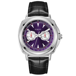 Montres avec design et logo personnalisés, multifonctions, marque privée, chronographe pour homme, montre à quartz avec mouvement japonais Miyota, Reloj - Product Image 4