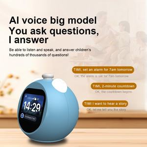 2025 nuovi prodotti intelligenti per bambini aperti Nintendo Education AI Voice Assistant <span class=keywords><strong>Smart</strong></span> sveglia con funzione Chat WIFI - Product Image 3
