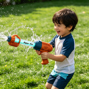 Ensemble de pistolets à <span class=keywords><strong>eau</strong></span> d'été - 3 jouets lanceurs d'<span class=keywords><strong>eau</strong></span> pour enfants, portée de 6-7 m, jouets de combat aquatique pour piscine et plage - Product Image 6