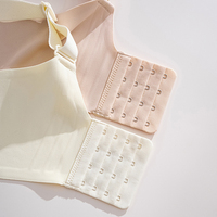 En stock, vente en gros, soutien-gorge sexy à décolleté profond en gelée, coussinets non amovibles, push-up, anti-affaissement, sans fil, sans couture, grande taille