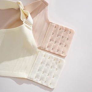 Op voorraad Groothandel Sexy Diep V-hals Jelly Niet-verwijderbare Pads Push-up Anti-doorzakken Draadloze Naadloze Plus Size BH - Product Image 4