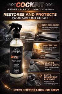 Spray para el Cuidado del Interior del Vehículo, 250 ml, para Cuero, Plástico y Vinilo, Previene la Decoloración y las Grietas, Protección Duradera - Product Image 6