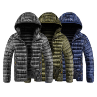 Veste tactique d'hiver pour homme en nylon, camouflage tie-dye, à capuche, épaisse et chaude, fabrication rapide en usine, OEM et ODM pris en charge