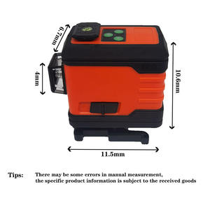 Niveau Laser rotatif 3D à 12 lignes, auto-nivelant, projection horizontale et verticale à 360 degrés - Product Image 5