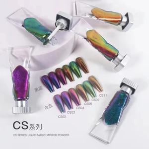 Polvo de Uñas Cromado con Efecto Espejo, Suministro de Fábrica, Polvo Metálico Ultrafino para Decoración de Uñas, OEM ODM - Product Image 3
