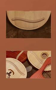 Lyre Harp - 19 Cordes Élément de vent original <span class=keywords><strong>classique</strong></span> Simple à apprendre Portable 7 notes Niche Lyre-style Musical <span class=keywords><strong>Violon</strong></span> - Product Image 6