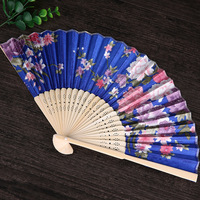 Kipas Lipat Bambu Gaya Retro Jepang untuk Wanita, Ramah Lingkungan, Kain Tulang Berlukis, Pilihan Gaya Cina Jepang, Buatan Sendiri