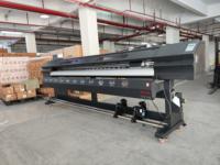 Impresora de Inyección de Tinta Eco Solvente Yinghe de 10 pies (3.2m x 1.8m) con 2 Cabezales I3200 XP600, Impresora de Formato Grande para Pancartas y Pósters