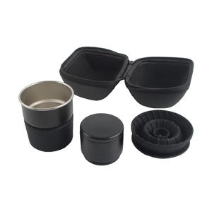 Juego de Cafetera de Goteo Plegable de Silicona, Perfecto para Viajes y Campamentos, Juego de Cafetera de Vertido - Product Image 2
