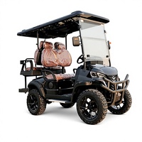 Voiturette de golf électrique homologuée pour la route, certifiée CE Tarion, nouvelle arrivée, 4 places, batterie 60V, vitesse 35 km/h, autonomie 90 km, pour usage quotidien en club