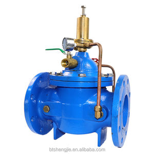 Terbaik penjual flens Ductile besi diafragma hidrolik tipe otomatis lonjakan tekanan/katup kontrol berkelanjutan - Product Image 1