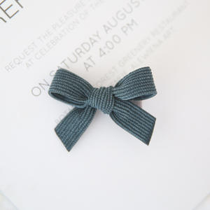 Baby Mädchen Bogen Haar Zubehör Bunte Cord Schöne Bogen Haars pange Nette Ente Rechnung Haarnadel - Product Image 6