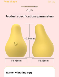 Nuevo diseño, fruta multifrecuencia, huevo vibrador amarillo, masturbación, masaje de próstata, estimulador de clítoris vibrador Anal, Juguetes sexuales - Product Image 4