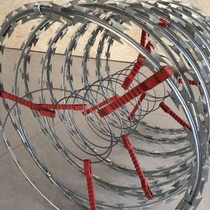 Las mejores ventas, <span class=keywords><strong>precio</strong></span> bajo, <span class=keywords><strong>concertina</strong></span>, maquinilla de afeitar eléctrica, alambre de púas, hoja conductora, alambre de púas, 500mm por rollo, valla antiescalada - Product Image 2