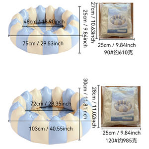 KELUKEYA Piscina de bolas inflable redonda de PVC para bebés, juguete para niños de 3 años en adelante - Product Image 2