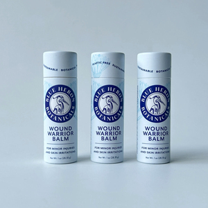 Emballage écologique économique pour baume corporel, tube en papier recyclable, emballage cosmétique artisanal en forme de cylindre. - Product Image 2