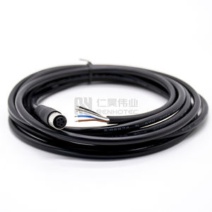 IP68 방수 M8 5 핀 B-코드 암 센서 방수 커넥터 - Product Image 4