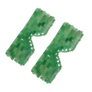 Masque rafraîchissant pour les yeux en aventurine verte, soin apaisant pour les yeux, pour une utilisation à domicile ou en spa. - Product Image 1
