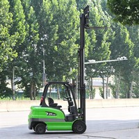 Chariot élévateur électrique robuste de 2,5 tonnes, alimenté par batterie au plomb-acide, pour le transport de marchandises, provenant de Chine