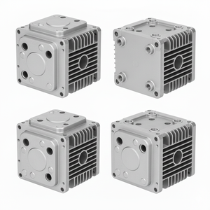 Carcasas VFD de Fundición a Presión de Aluminio ADC12 Ligeras Personalizadas para Despliegue Masivo en Líneas de Ensamblaje Según Planos - Product Image 3