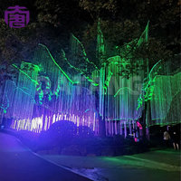 Lampes à fibres optiques pour arbres, IP65, étanches, décoratives pour jardin, parc, festival et paysage nocturne