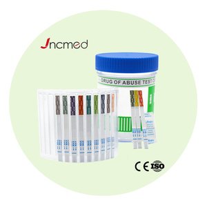 Bandelettes de <span class=keywords><strong>toxicologie</strong></span> certifiées CE 12 panneaux Tasses de test multi-médicaments Kit de test de drogue urinaire - Product Image 2