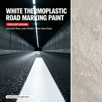 Peinture routière thermofusible CaCo3 + Résine C5 pour passages pour piétons, longue durée de vie
