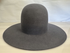 VW2582 Chapeaux Fedora australiens à large bord faits à la main en gros personnalisés 100% laine Couronne ouverte bloquée - Product Image 4