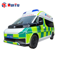 Nueva Ambulancia Eléctrica EMS de 8 Plazas, 3.5 Toneladas, Cero Emisiones, Vehículo de Rescate Médico para Transporte de Pacientes Hospitalarios