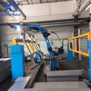 Station de soudage robotisée Project Robotic Welding Station PLC Servo-Electric Drive TIG 3D Vision Positioning Turntable 6-Axis 500KG Payload IP65 |   EDM&ODM - Product Image 1