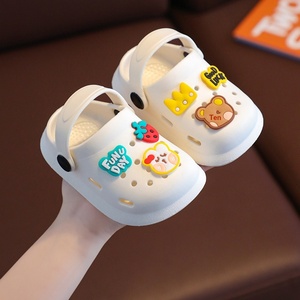 Chaussons d'été pour enfants, garçons et filles, mignons, respirants, imperméables, semelle en PVC durable, fermeture à enfiler, chaussures de plage à la cheville - Product Image 2