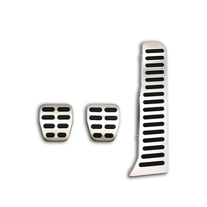 Pour modèles originaux <span class=keywords><strong>Volkswagen</strong></span> Sagitar/<span class=keywords><strong>Golf</strong></span> <span class=keywords><strong>5</strong></span>/6/Shangku/Lao Mingrui/Haorui, plaquettes de pédale d'accélérateur et de frein en acier inoxydable QSF - Product Image 6