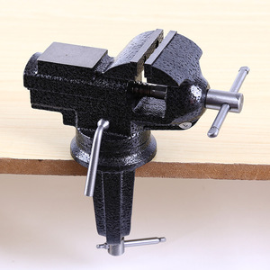 Tornillo de Banco Cuadrado de Acero y Hierro Fundido de 360 60 mm, Multifuncional, Mini Tornillo de Banco con Base Giratoria, Compatible con OEM, Directo de Fábrica - Product Image 2
