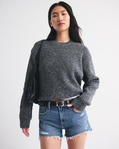 LE DUO Pantalones cortos de cintura alta para mujer, pantalones cortos informales con dobladillo deshilachado y bolsillos - Product Image 2