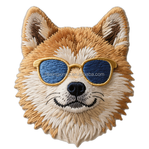 Вышитые патчи на заказ для куртки, шляпы, сумки, джинсовая одежда, винтажный цветочный дизайн, оптовая продажа - Product Image 5