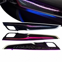 Kit d'éclairage ambiant RGB 64 couleurs pour voiture, éclairage ambiant pour haut-parleur de voiture BMW X5 X6 F15 F16 2014-2019, symphonie dynamique