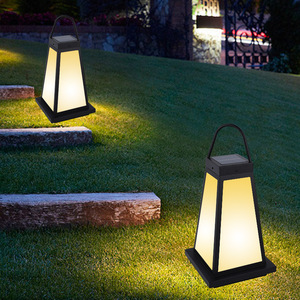 ไฟ LED พลังงานแสงอาทิตย์สำหรับตั้งแคมป์แบบพกพากันน้ำได้โคมไฟอลูมิเนียมอัลลอยด์แบบเรียบง่ายได้รับการจัดอันดับ IP65สำหรับสนามหญ้าในสวน - Product Image 5