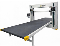 Machine de découpe de mousse CNC, machine de découpe à lame vibrante horizontale et verticale CNC